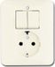 Busch-Jaeger Combi serie ZB 4310/5 uj-212-503