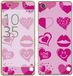 Royal Sticker RS.130753 sticker voor Sony Xperia XA, motief Hearts