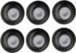 Studio Tavola Black Tie Diepe Borden / Pastaborden ø 21 cm - 6 stuks