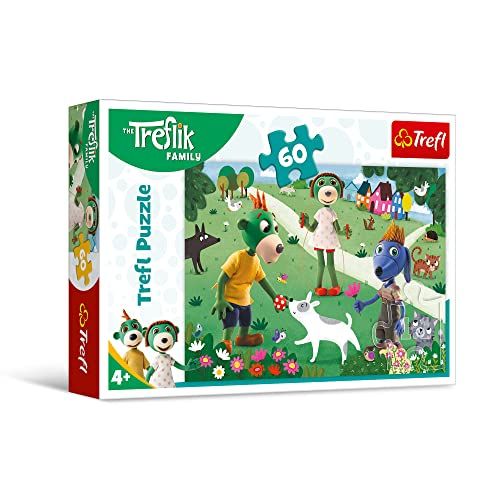 Trefl - De familie Treflik - Puzzel 60 Elementen - 5900511173772