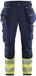 Blåkläder High Vis 4-weg-stretch werkbroek 1993-1642 - Marine/High Vis Geel - C44