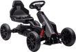 HOMCOM Go-Kart met verstelbare stoel - Skelter - Kinderkart - Pedalenauto - Zwart