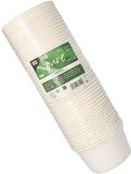 PAPSTAR pure Soepbekers suikerriet 350 ml Ø 10 cm x 6,4 cm wit 50 stuks