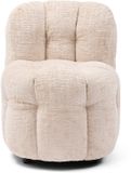 Riviera Maison Arosa Swivel Dining Chair Natural