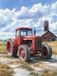 Elzusha - Peinture Diamant 5D Tracteur Forage Complet Set pour Adultes
