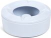 Gerimport Terras asbak wit kunststof 10 cm