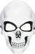 Widmann Schedel Masker - Wit / Beige - Halloween - Verkleedkleding