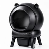 Photonspace Litière automatique - Litière électrique autonettoyante - Commande via application - 65L + 10L - Tapis de litière et 1 rouleau de sacs à litière inclus - Alerte intelligente - Surveillance de la santé