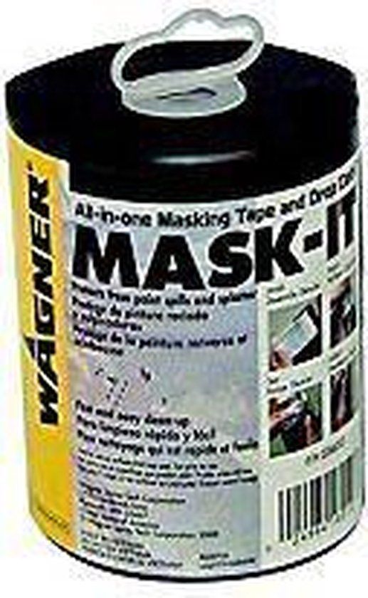 Wagner Afdekfolie en Tape - 0,55 x 21 m
