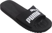 Puma PureCat Slippers Unisex Maat 44.5 Zwart/Wit