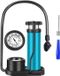 Markenlos Bol Draagbare Aluminium Voetpomp met Manometer - 4.1 bar - Geschikt voor Frans/Presta en Auto/Schrader Ventielen