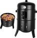 Bolt Edge Happiq Houtskoolgrill - 3-in-1 - Ø45 cm - Smoker
