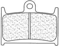 Cl Brakes 2246a3 Gesinterde plaquettes de frein Argent