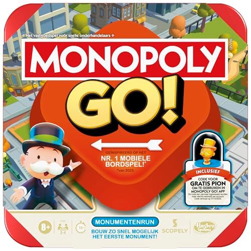 Monopoly GO! - Bordspel - Gezelschapsspel