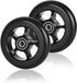 Lot de 2 roues de trottinette acrobatique de 100 mm avec roulements ABEC/9