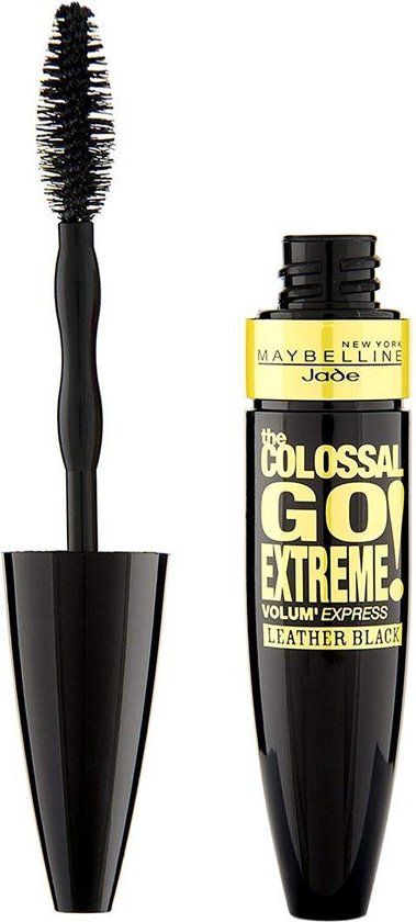 Maybelline Volum'Express Colossal Go Extreme! Leather Black Mascara - Zwart - 9,5 ml