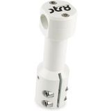 STR8 Potence de guidon droite MBK Booster blanc