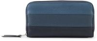 Tom Tailor - TTELLEN Portemonnee met colour blocking - Maat ONESIZE - mixed denim blue