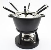 MÄSER 935482 Gietijzeren fondueset voor 6 personen, ideaal voor vleesfondue