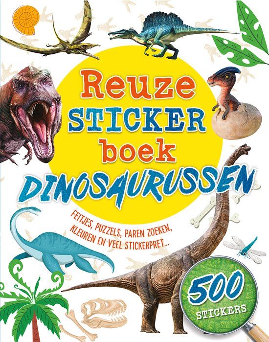 Reuzestickerboeken Reuzestickerboek Dinosaurussen