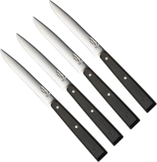 Opinel Steakmessen Set 4-delig - N°125 Pro - RVS/POM