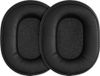 kwmobile 2x oorkussens geschikt voor Audio Technica ATH - MSR7 M30 M40X M50X - Earpads voor koptelefoon in zwart