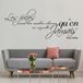 Sticker mural Oscar Wilde - Citation Oscar Wilde - 217x547 Cm - Noir