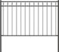 vidaXL - Schuttingelement ASSEN - 170 x 150 cm - Staal - Grijs