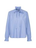 SEIDENSTICKER Blouse blauw / wit