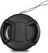 Go Go Gadget Universele Lens Cap - Zwart - 46mm