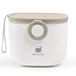 Termichy Melkpoeder portioneerder baby, melkpoederdispenser, 250 g luchtdichte draagbare melkpoederhouder voor reizen, met schraper en lepel (kaki, 1 stuk)