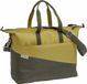 New Looxs Oslo Tendo Enkele Fietstas Schoudertas met Laptopvak Afneembare Shopper met Rits Multifunctioneel 100% Gerecycled Polyester Geschikt voor Electrische Fietsen 21 Liter Olive-Yellow