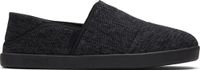 TOMS Heren Camden Slipper, Zwart Gezellige Twill, 6 UK, Zwarte gezellige keperstof, 39 EU