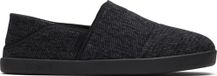 TOMS Heren Camden Slipper, Zwart Gezellige Twill, 6 UK, Zwarte gezellige keperstof, 39 EU