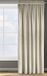 Sans marque Rideau occultant Satin Uni Salon Chambre 140x270 cm Beige