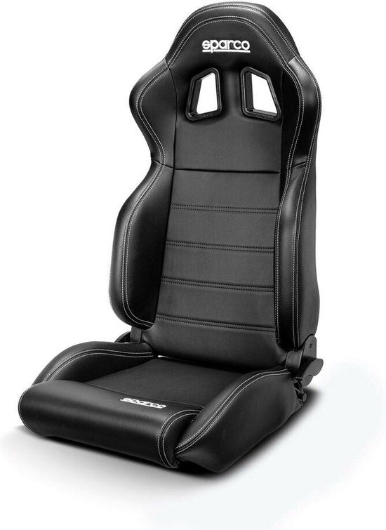 Sparco R100 Racestoel Zwart - Verstelbaar