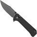 QSP Knife QSP Grebe QS147-C2, 14C28N zwart Clippoint zwart G10, zakmes