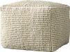 Creative Collection - Suna Poef - Beige - Wol
