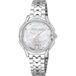 Roberto Cavalli by Franck Muller Dameshorloge analoog kwarts met roestvrijstalen armband RV1L225M0041, Zilver Grijs, modieus