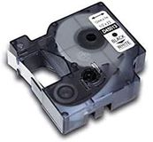 Kangaro Band cassette compatible Dymo 45013 zwart/wit 12mmx7m