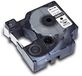 Kangaro Band cassette compatible Dymo 45013 zwart/wit 12mmx7m