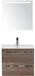 BES LED Seville Seville Badmeubelset 60 cm - Tabacco - Keramische Wastafel Wit Enjoy met Sence Spiegel