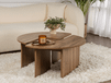 Morata Table basse Ø 90 cm noyer