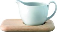 LSA Dine Sauskommetje - Met Houten Voet - Wit