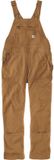 Carhartt Damesoverall Relaxed Fit Denim-overall met bretels Carhartt® Bruin