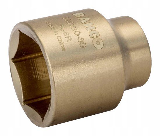 Antichisp Bahco Vonkwerende Dop 1/2" 6-kant 29mm Aluminium Brons