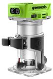 Greenworks 24V borstelloze compacte freesmachine, alleen gereedschap (batterij en lader apart verkrijgbaar)