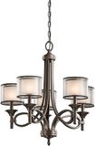 Steady Lighting Bohemian Kroonluchter - Brons - E14 - 63.5cm