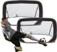 Shenzhen Haorui Industrial Technology Co., Ltd. But de football - Noir, Polyester, 120 x 70 x 70 cm, Pliable, 2 pièces