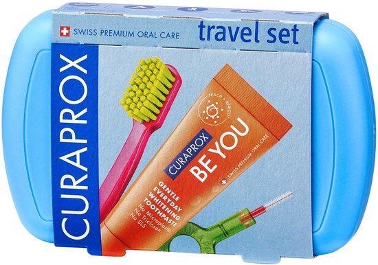 Curaprox Reisset Blauw